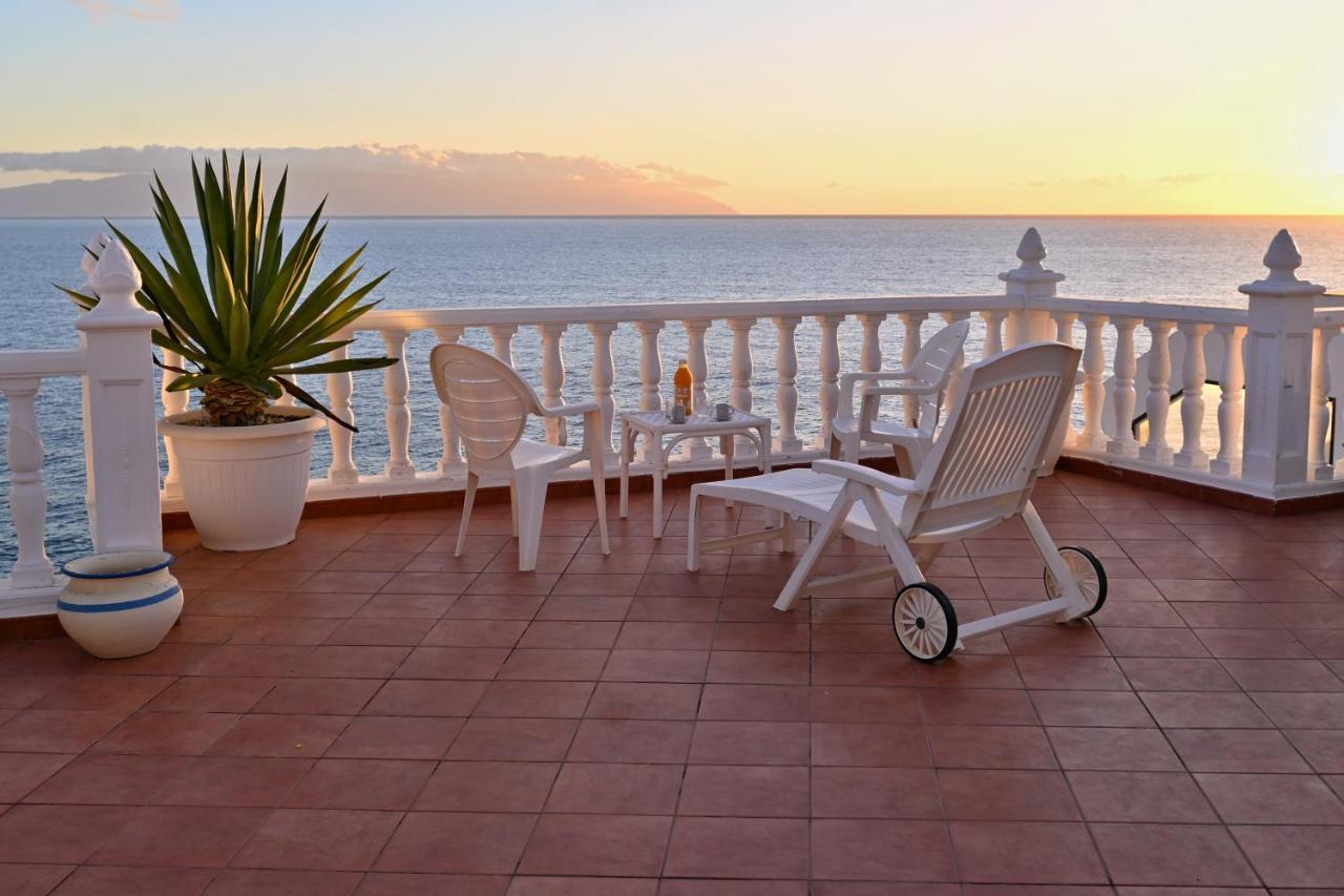1St Line Sea View & Rooftop - Arena Puerto de Santiago  Exterior foto