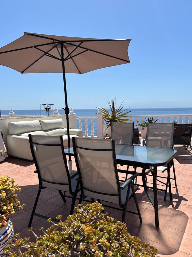 1St Line Sea View & Rooftop - Arena Puerto de Santiago  Exterior foto